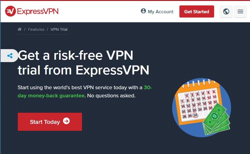 افضل تطبيقات VPN مجانية لهواتف الأندرويد 7 تطبيق ExpressVPN