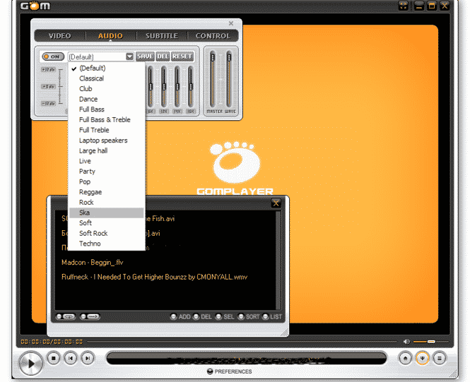 برنامج GOM Media Player