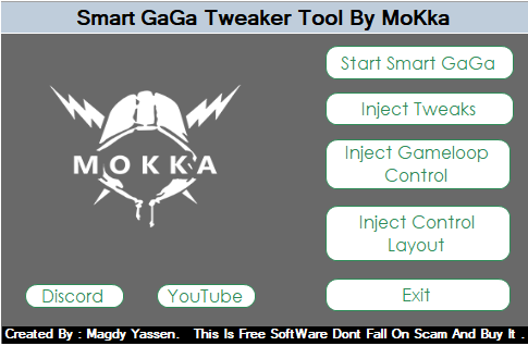 حل مشاكل اللاج محاكى سمارت جاجا و اضافه كنترول تحكم جيم لوب ببجى موبايل 7 SmartGaGa Tweaker Tool