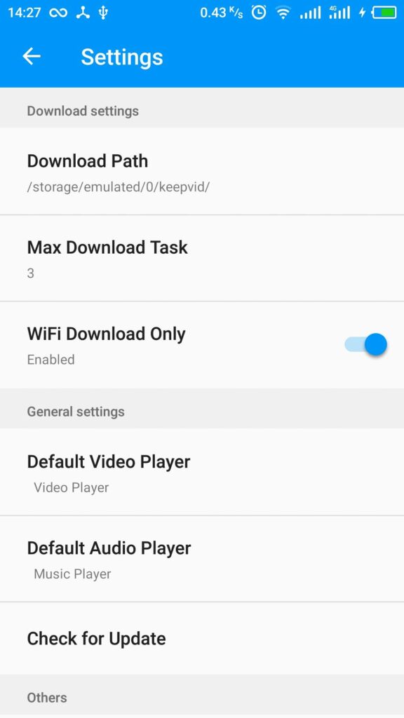 تطبيق كيب فيد